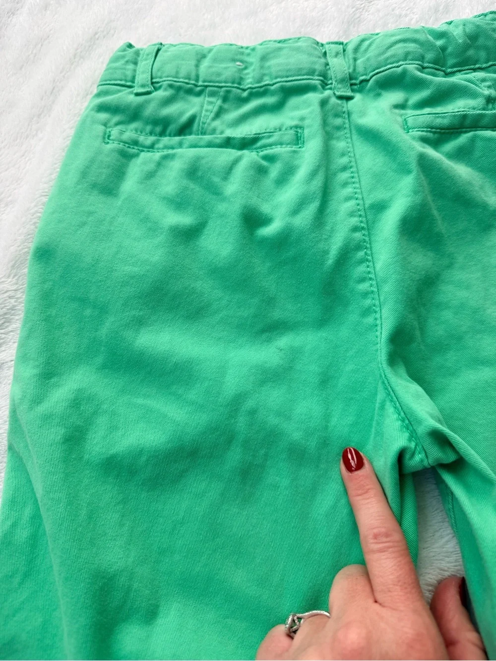 The Children's Place Green & Pink Palm-Accent Kids Shorts Set M, Sz 8